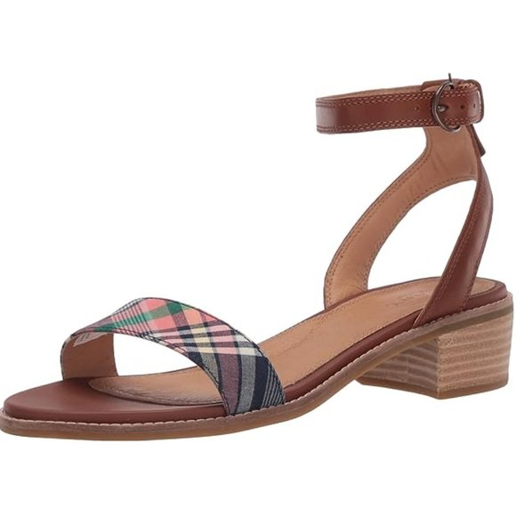 SPERRY - woman top sider seaport city sandals leather ankle straps size 9M - Picture 1 of 10